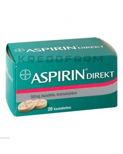 Аспірин гранули, порошок, таблетки ● Aspirin