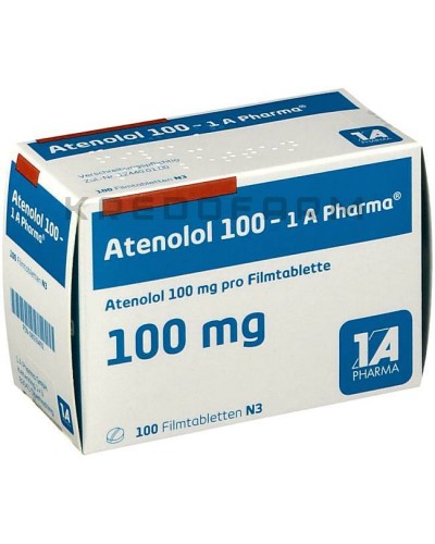 Атенолол таблетки ● Atenolol