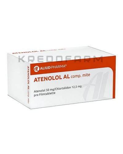 Атенолол таблетки ● Atenolol