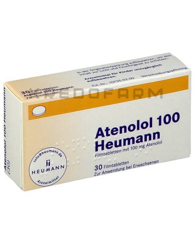 Атенолол таблетки ● Atenolol