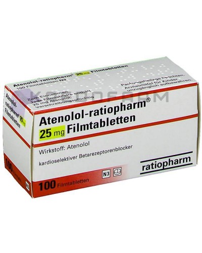 Атенолол таблетки ● Atenolol