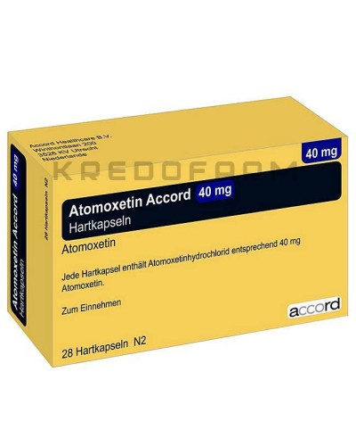 Атомоксетин капсули ● Atomoxetin