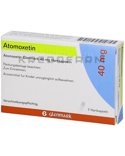 Атомоксетин капсули ● Atomoxetin