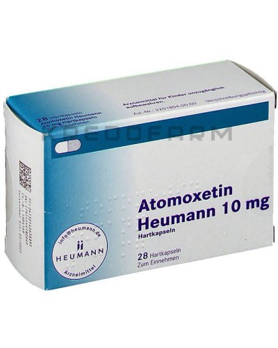 Атомоксетин капсули ● Atomoxetin