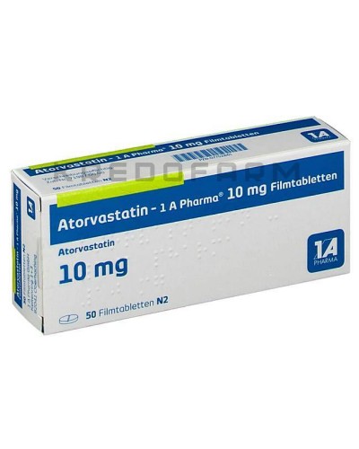 Аторвастатин таблетки ● Atorvastatin