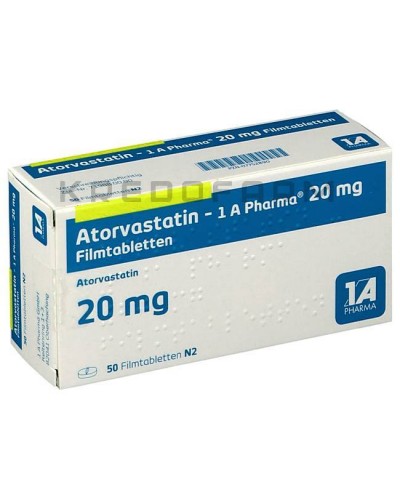 Аторвастатин таблетки ● Atorvastatin