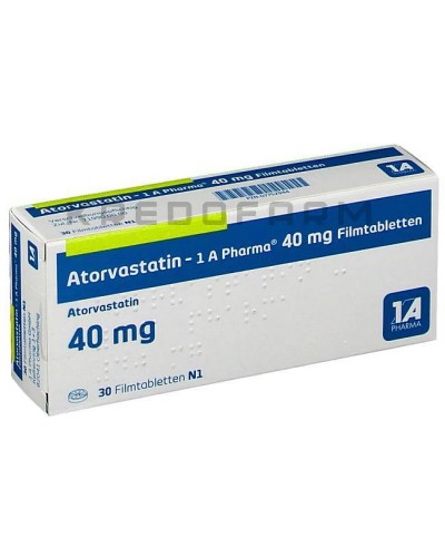 Аторвастатин таблетки ● Atorvastatin