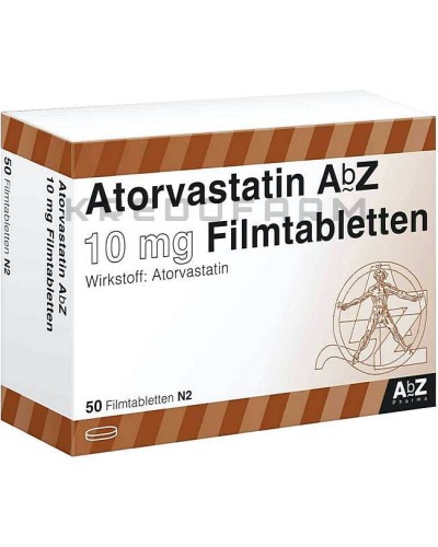 Аторвастатин таблетки ● Atorvastatin