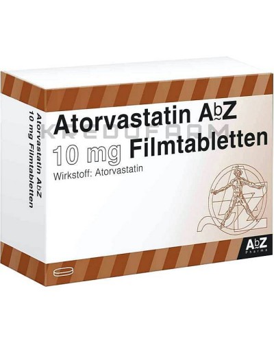 Аторвастатин таблетки ● Atorvastatin