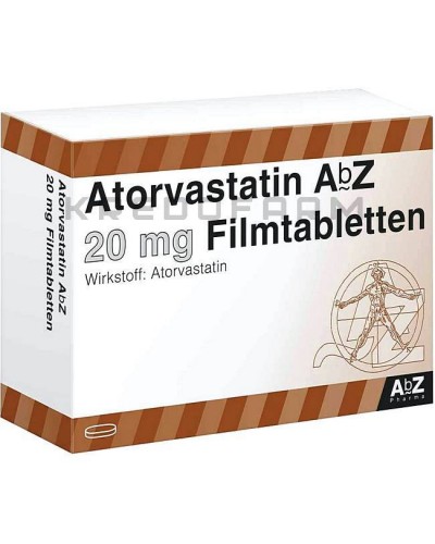 Аторвастатин таблетки ● Atorvastatin