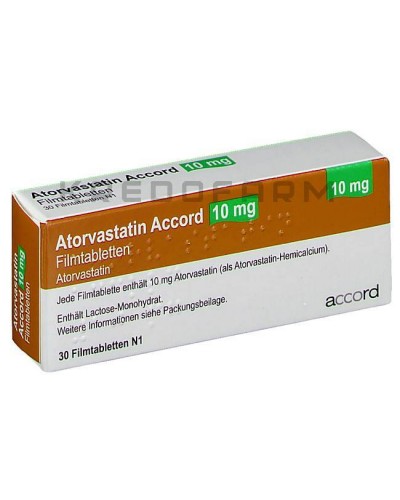 Аторвастатин таблетки ● Atorvastatin