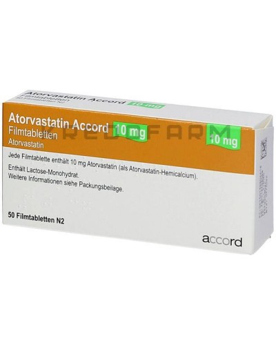 Аторвастатин таблетки ● Atorvastatin