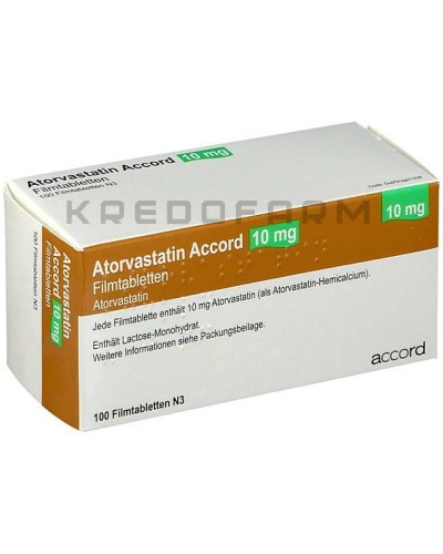 Аторвастатин таблетки ● Atorvastatin