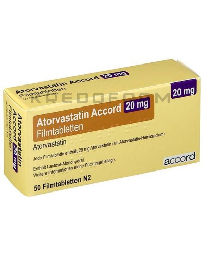 Аторвастатин таблетки ● Atorvastatin