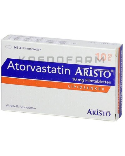 Аторвастатин таблетки ● Atorvastatin