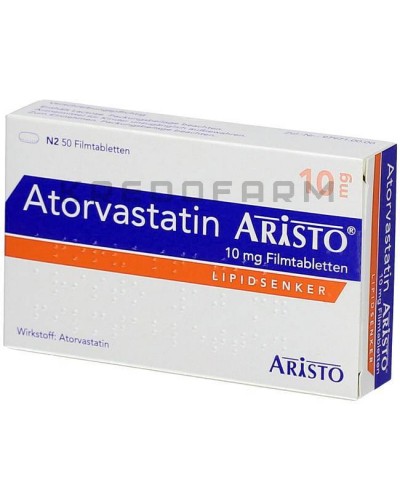 Аторвастатин таблетки ● Atorvastatin