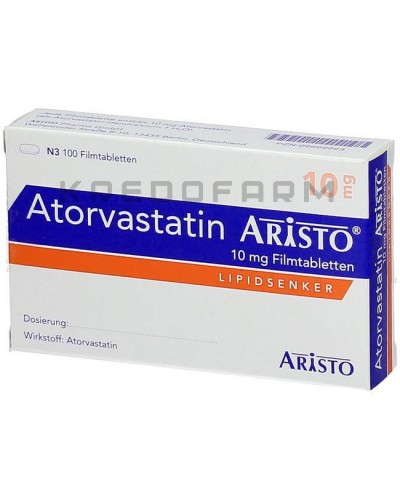 Аторвастатин таблетки ● Atorvastatin