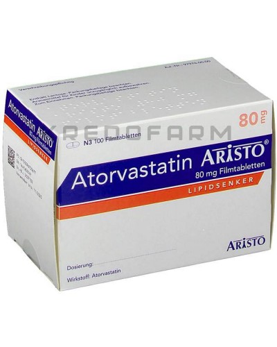 Аторвастатин таблетки ● Atorvastatin