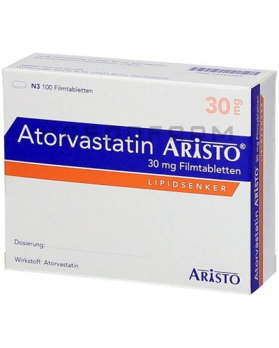 Аторвастатин таблетки ● Atorvastatin