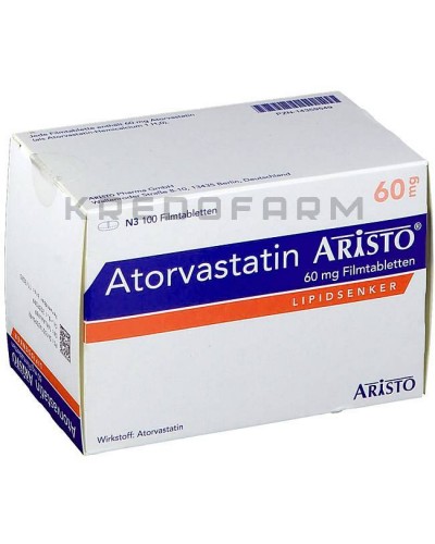 Аторвастатин таблетки ● Atorvastatin