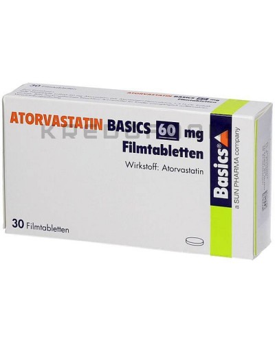 Аторвастатин таблетки ● Atorvastatin