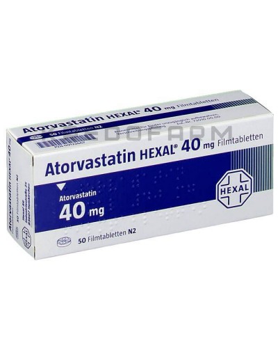 Аторвастатин таблетки ● Atorvastatin