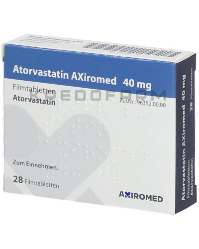 Аторвастатин таблетки ● Atorvastatin