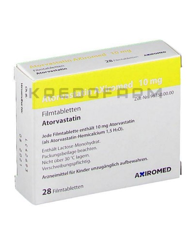 Аторвастатин таблетки ● Atorvastatin