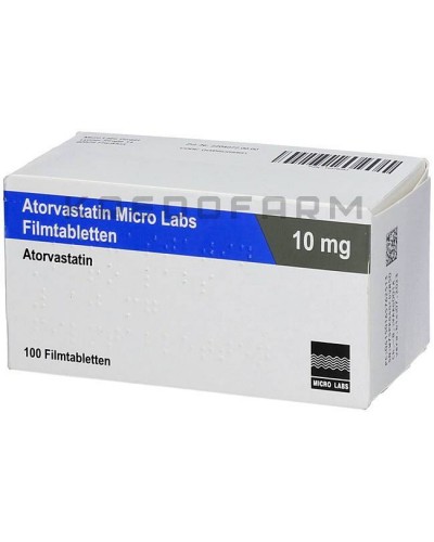 Аторвастатин таблетки ● Atorvastatin