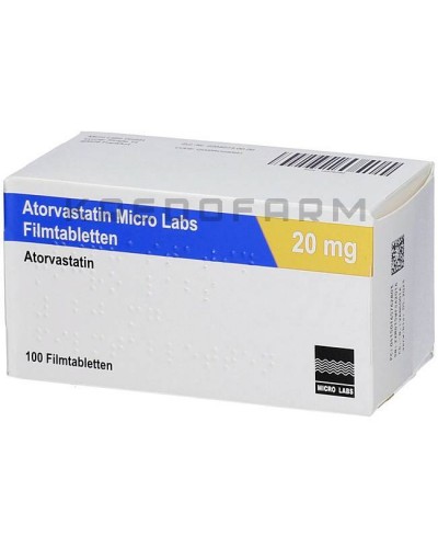 Аторвастатин таблетки ● Atorvastatin