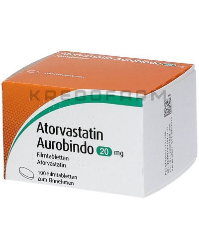 Аторвастатин таблетки ● Atorvastatin