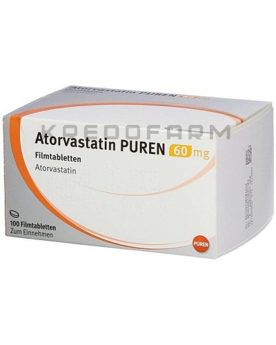 Аторвастатин таблетки ● Atorvastatin