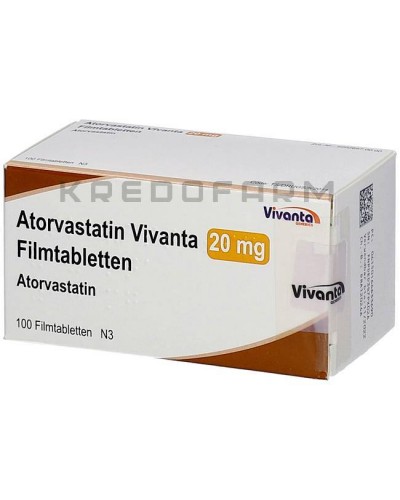 Аторвастатин таблетки ● Atorvastatin