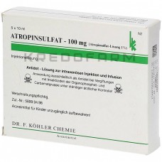 Атропінсульфат ● Atropinsulfat