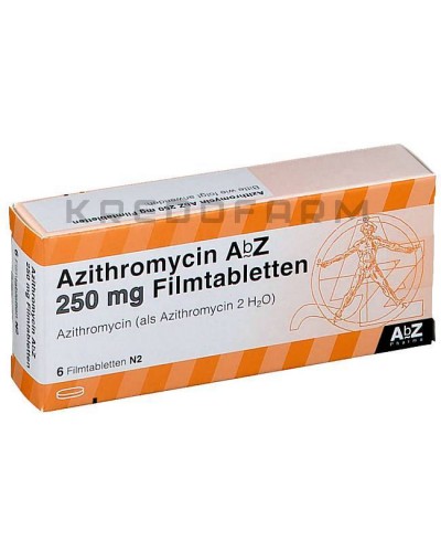 Азитроміцин порошок, таблетки ● Azithromycin