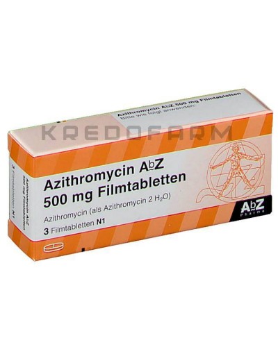 Азитроміцин порошок, таблетки ● Azithromycin