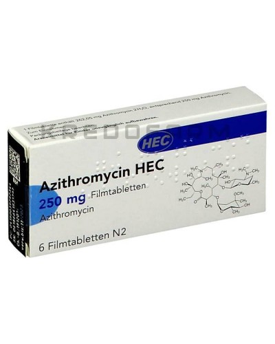 Азитроміцин порошок, таблетки ● Azithromycin