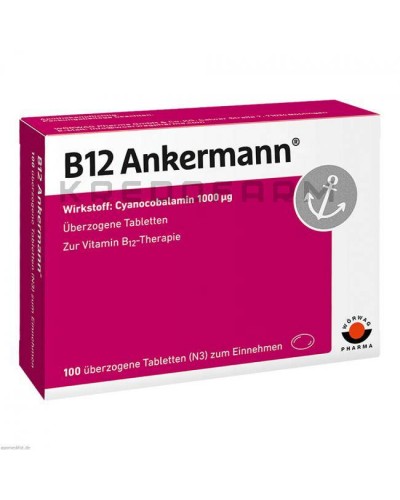 B12 Анкерманн ампулы, раствор, таблетки ● B12 Ankermann