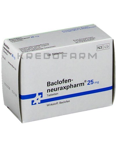 Баклофен раствор, таблетки ● Baclofen