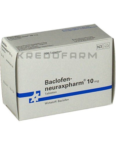 Баклофен раствор, таблетки ● Baclofen