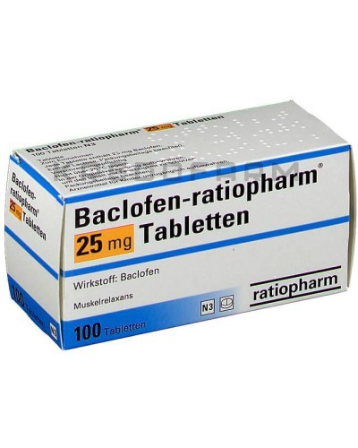 Баклофен раствор, таблетки ● Baclofen