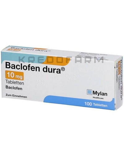 Баклофен раствор, таблетки ● Baclofen