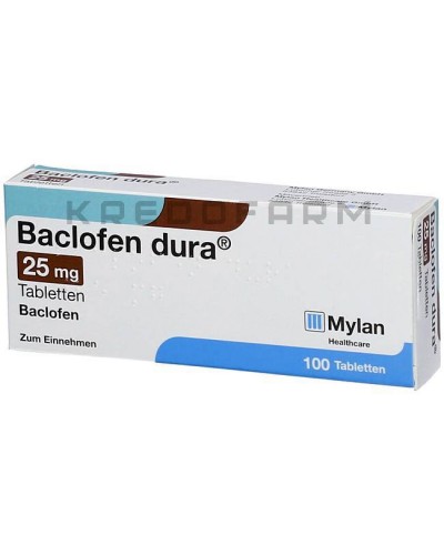 Баклофен раствор, таблетки ● Baclofen