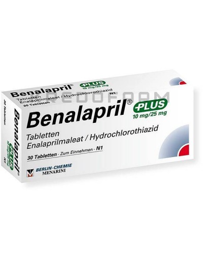 Беналаприл таблетки ● Benalapril