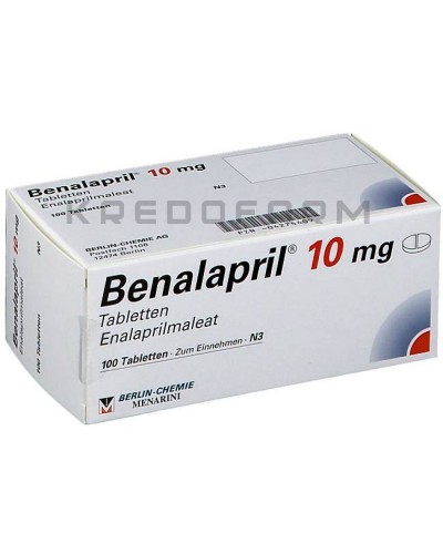 Беналаприл таблетки ● Benalapril