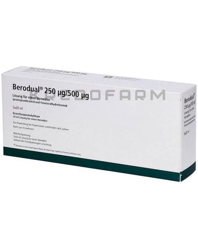 Беродуал аэрозоль, раствор ● Berodual