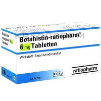 Бетагістин ● Betahistin