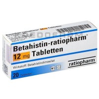 Бетагістин ● Betahistin