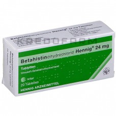 Бетагістиндигідрохлорид ● Betahistindihydrochlorid