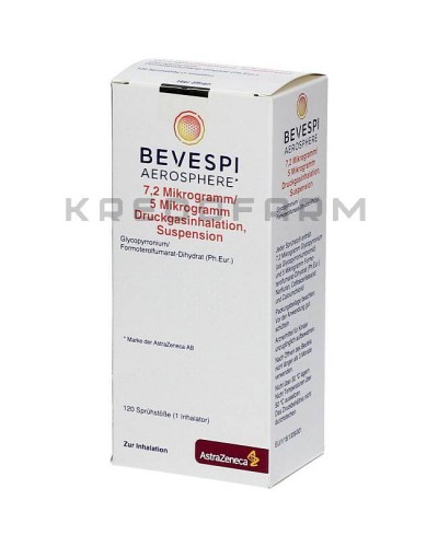 Бевеспі аерозоль, суспензія ● Bevespi